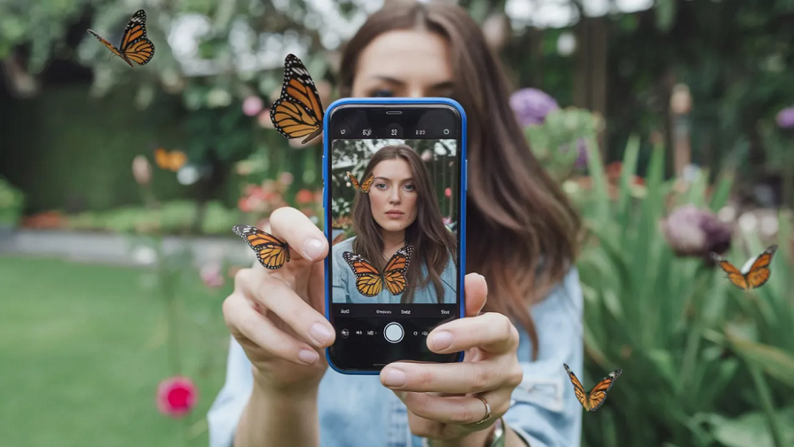 Steps to Unlock the Butterflies Lens on Snapchat